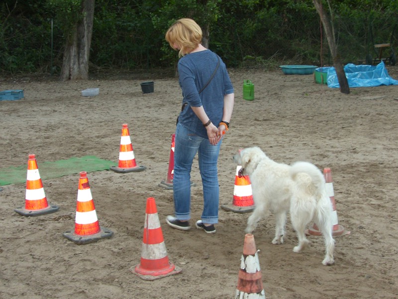 Vera mit Barney